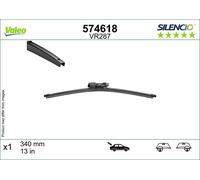 Wiper Blade for VALEO 574618 VW TAIGO (CS1) 1 2021-2024