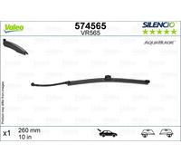 Silencio Original Equipment Rear Wiper Blade Single VR565 Window - Valeo 574565