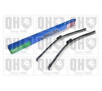 Quinton Hazell Front Window Wiper Blade Set | 21 inch & 21 Inches / 533 & 533 mm | Push Button | Driver and Passenger Side Car Windscreen Wipers