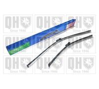 Quinton Hazell Front Window Wiper Blade Set | 26 inch & 19 Inches / 660 & 406 mm | Push Button | Driver and Passenger Side Car Windscreen Wipers Fits Lamborghini, Tesla, VW