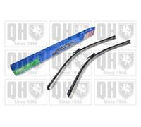Quinton Hazell Front Window Wiper Blade Set | 26 inch & 24 Inches / 660 & 609 mm | Pinch Tab | Driver and Passenger Side Car Windscreen Wipers