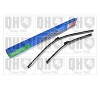Quinton Hazell Front Window Wiper Blade Set | 30 inch & 21 Inches / 762 & 533 mm | Push Button | Driver and Passenger Side Car Windscreen Wipers
