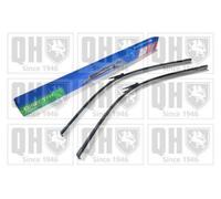 Quinton Hazell Front Window Wiper Blade Set | 28 inch & 28 Inches / 711 & 711 mm | Pinch Tab | Driver and Passenger Side Car Windscreen Wipers