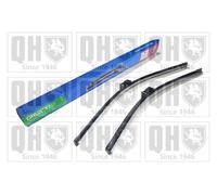 Quinton Hazell Front Window Wiper Blade Set | 21 inch & 19 Inches / 533 & 483 mm | Side Pin | Driver and Passenger Side Car Windscreen Wipers