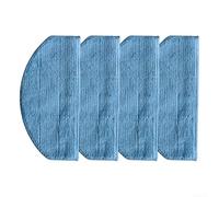 Wiper Blade Mop Cloth Replacement Compatible With For Uninell UR1 Robot Vacuum Cleaner Microfiber Material For Regular Floor Maintenance 4 Or 10 Pieces(4 PACK)