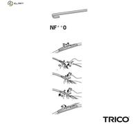 Trico Wiper Blade NF430 - Fits Suzuki X-90, Swift, Subaru Outback