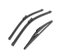 Wiper Blade Rear For Peugeot 2008 2013-2018 26"+16"+11" Front Rear Wiper Blades Windshield Windscreen Window Cutter Accessories 2016 2017 2018