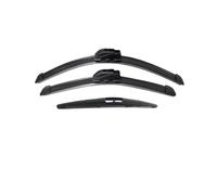 Wiper Blade Replacement 3pcs For CRV For CR-V 2007-2011 3rd Generation Front Rear Wiper Blades Soft Rubber Windscreen Windshield 26" 17" 14" Window Wipers Blades