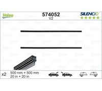 VALEO 574052 Wiper Blade Rubber