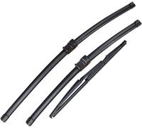 Wiper Blade Set for Alfa Romeo Brera 2006-2010, 22+18+13in, Front Rear Windshield Wipers Automotive Durable Aerodynamic Replacement Blades Rain Brushes Arm Set