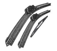 Wiper Blade Set for Dacia Renault Logan MK1 MCV 2004-2012 20"+20"+14", Front Rear Windshield Brushes Windscreen Window Car Refill Replacement Accessories