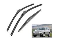 Wiper Blade Set For FORESTER MK3 2007 2008 2009 2010 2011 2012 Front Rear Wiper Blades Brushes Cutter J Hook