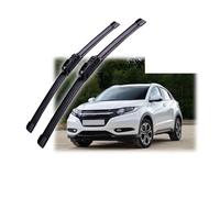 Wiper Blade Set For HR-V For HRV MK2 2015 2016 2017 2018 2019 Front Wiper Blades Brushes Cutter U J Hook(Right Hand Drive)