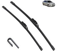 Wiper Blade Set for Hyundai Accent Verna RB RC 2010-2017 2014 2015 2016 26in+16in, Front Rear Windshield Wipers Automotive Durable Aerodynamic Replacement Blades Rain Brushes Arm Set