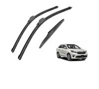 Wiper Blade Set For KIA For Sorento MK3 2015 2016 2017 2018 2019 2020 Front Rear Wiper Blades Brushes Cutter Accessories J Hook
