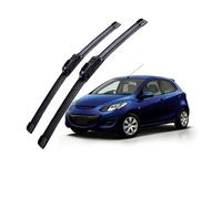 Wiper Blade Set For Mazda For 2 Demio 2007 2008 2009 2010 2011 2012 2013 2014 Front Wiper Blades Brushes Cutter Accessories U J Hook(Right Hand Drive)