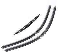 Wiper Blade Set for Porsche Cayenne 2003-2010, Front Rear Windshield Wipers Automotive Durable Aerodynamic Replacement Blades Rain Brushes Arm Set