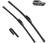 Wiper Blade Set for Subaru Forester SH 2007-2012 2008 2009 2010 2011 24in+18in, Front Rear Windshield Wipers Automotive Durable Aerodynamic Replacement Blades Rain Brushes Arm Set