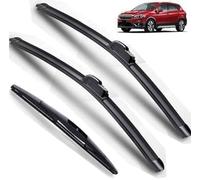 Wiper Blade Set for Suzuki SX4 Hatchback SUV 2018 2017 2016 2015 2014 2013 2012 26in+14in+10in, front and rear windscreen wipers-Wiper Blades, Replacement Car Windscreen Wiper Blade Bundle, W