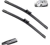Wiper Blade Set for VW UP 2011-2020 2013 2014 2015 2016 2017 24in+16in, Front Rear Windshield Wipers Automotive Durable Aerodynamic Replacement Blades Rain Brushes Arm Set