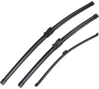Wiper Blade Set for X5 E70 2006-2011,24+20+15in, Front Rear Windshield Wipers Automotive Durable Aerodynamic Replacement Blades Rain Brushes Arm Set