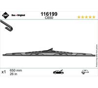 Wiper Blade SWF 116199 MAZDA 5 (CR) 2 2005-201