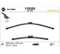 SWF Wiper Blade 119305 - Fits VW & SKODA: CC, Passat, Golf, Bora, Yeti, EOS
