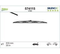 Wiper Blade VALEO 574115 Driver side for FORD USA,LADA,MITSUBISHI,TOYOTA