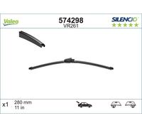 Wiper Blade VALEO 574298 Rear for SEAT,SKODA,VW
