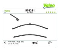 Wiper Blade VALEO 574321 For ALPINA, BMW