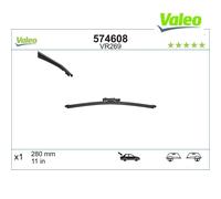 Wiper Blade VALEO 574608 For MINI, BMW, MERCEDES-BENZ, INFINITI