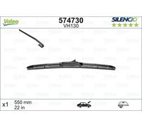 Wiper Blade VALEO 574730 Passenger Side for JEEP,LEXUS,MAZDA,MERCEDES-BENZ,SUBAR