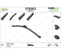 Wiper Blade VALEO 578563 Rear for ,AUDI,BMW,CUPRA,FORD,LAND ROVER,MERCEDES-BENZ,