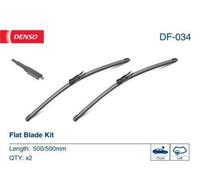 Wiper Blade Window Passenger Driver Side 500/500mm Fits Bmw 1 Series Denso Df034