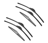 Wiper Blade Wiper Blades For Toyota For Auris MK1 Hatchback 2006 2007 2008 2009 2010 2011 2012 Accessories(6 pieces)