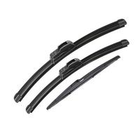 Wiper Blades Compatible With Peugeot For 206 SW 2000 2001 2002 2003 2004 2005 2006 2007 Front Rear Window Windshield Windscreen Wiper Blades 26"16"14"
