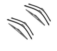 Wiper Blades For BMW 3 For BL For Hatchback 2010 2011 2012 2013 Car Front Rear Wiper Blades Soft Rubber Windscreen Wipers Windshield(6 wipers)