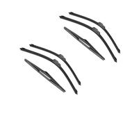 Wiper Blades For Kicks 2017-2022 26"+16"+12" Complete Front Wiper and Rear Wiper Set,6 wipers