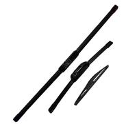 Wiper Blades For Nissan Note E12 MK2 2014-2019 Front Rear Wiper Blades Set Car Windshield Windscreen 24"14"12" Brushes CAVINBDZ(RHD)