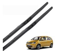 Wiper Blades for Opel Meriva A 2003-2010 24"+24", All-Season Front Windscreen Wiper Blades OEM Quality Water Repellent Rubber Car Windshield