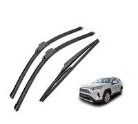 Wiper Blades For RAV4 XA50 2019-2021 26"+16"+12" Complete Front Wiper and Rear Wiper Set
