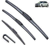 Wiper Blades Heavy-Duty Streak-Free, Silent, Easy to Attach for Mitsubishi ASX Outlander Sport RVR 2010-2022 All-Season Long-Lasting Set