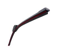 Wiper Blades Universal Double Rubber Strip J/U-shaped Wiper Blade Front Wiper Glass Cleaner Wiping Blade