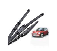 Wiper For Mini For Cooper S One D Hatch R50 R53 2001 2002 2003 2004 Wiper Front Rear Wiper Set Kit Windshield Windscreen Window 19”+18“+12” Replacement Wiper