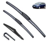 Wiper Front & Rear Wiper Blades Set Compatible with Toyota Prius Plus/Prius+ 2011-2016 Windshield Windscreen Window 26"+16"+16"