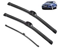 Wiper Front & Rear Wiper Blades Set Compatible with VW Touareg 2010-2017 2011 2012 2013 2014 Windshield Windscreen Front Window 26"+26"+14"