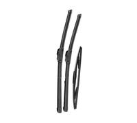 Wiper Front Rear Wiper Blades Windshield Windscreen Window Brushes 21"+14"+12" For Nissan For Micra For March K13 2010-2015 Wiper Blade Rear