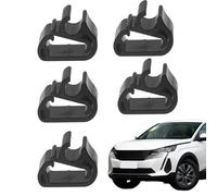 Wiper Hose Clips | 5 Pieces Precise Auto Replacement Parts | Front Windshield Wiper Washer Hose Clips | For Camping, Outdoor, Store, Winter, Summer, Frost, Sun, Rain, Freeze, Cold Weather Arm W