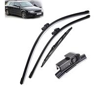 Wiper LHD Front Rear Wiper Blades Set For Audi A4 B6 8E/8H For Estate October 2000 - Nove 2003 Windshield 22"+22"+13"