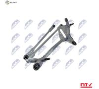 NTY Wiper Arm Rod EMW-CH-002 For Tesla, Front, Without Electric Motor